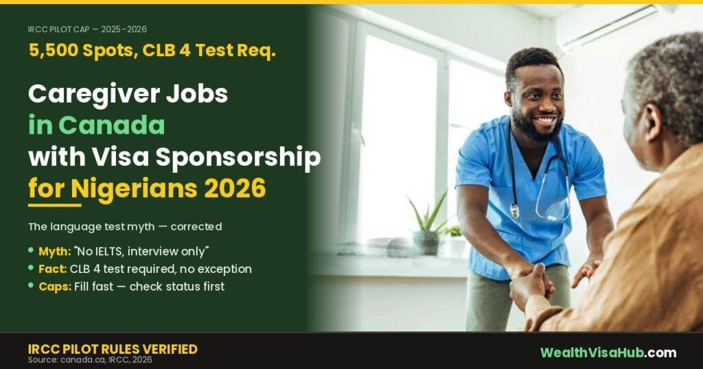 caregiver jobs in Canada with visa sponsorship for Nigerians 2026