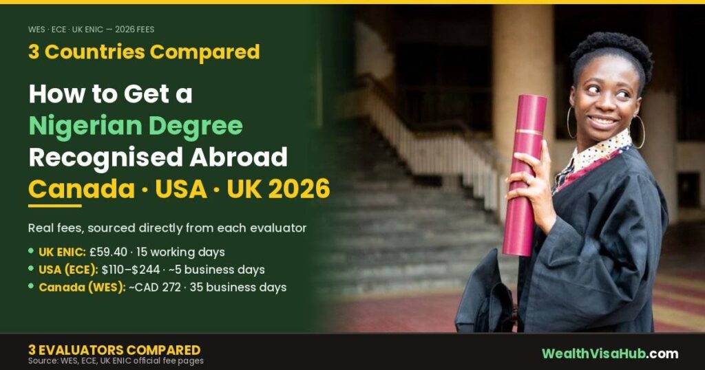 Nigerian degree recognition in Canada USA UK